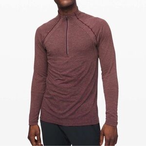 Lululemon Men’s Medium Red Dust Metal Vent Tech 2.0 Lightweight Performance